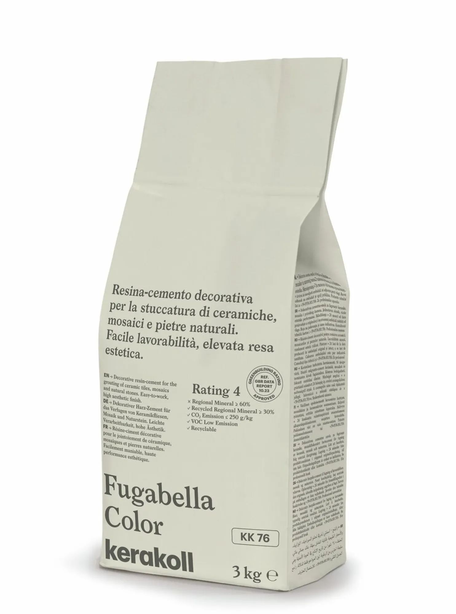 Saumauslaasti Kerakoll Fugabella Color, eri vaihtoehtoja