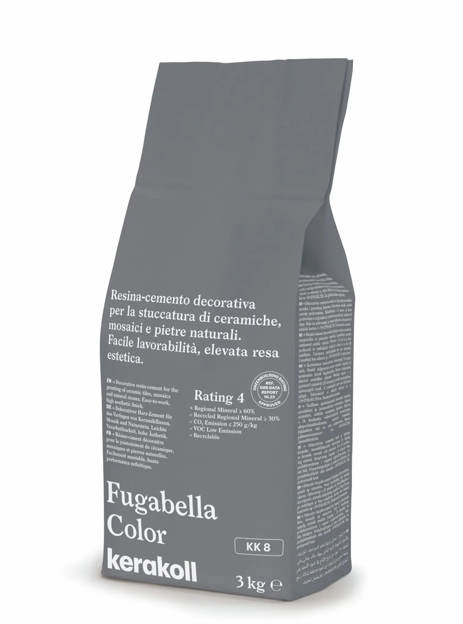 Saumauslaasti Kerakoll Fugabella Color, eri vaihtoehtoja
