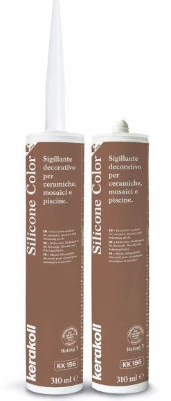 Saumausmassa Kerakoll Silicone Color, 310ml, eri värejä