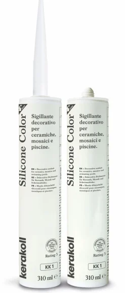 Saumausmassa Kerakoll Silicone Color, 310ml, eri värejä