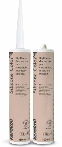 Saumausmassa Kerakoll Silicone Color, 310ml, eri värejä