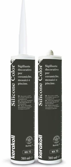 Saumausmassa Kerakoll Silicone Color, 310ml, eri värejä
