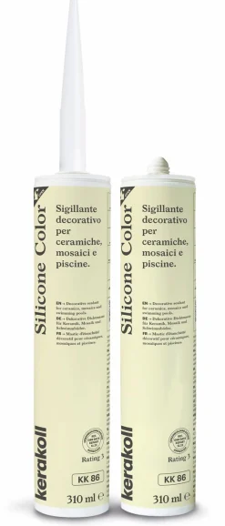 Saumausmassa Kerakoll Silicone Color, 310ml, eri värejä