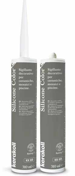 Saumausmassa Kerakoll Silicone Color, 310ml, eri värejä