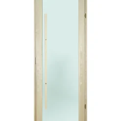 Saunan ovi Prosauna Sarastus 8x19 etsattu lasi haapa
