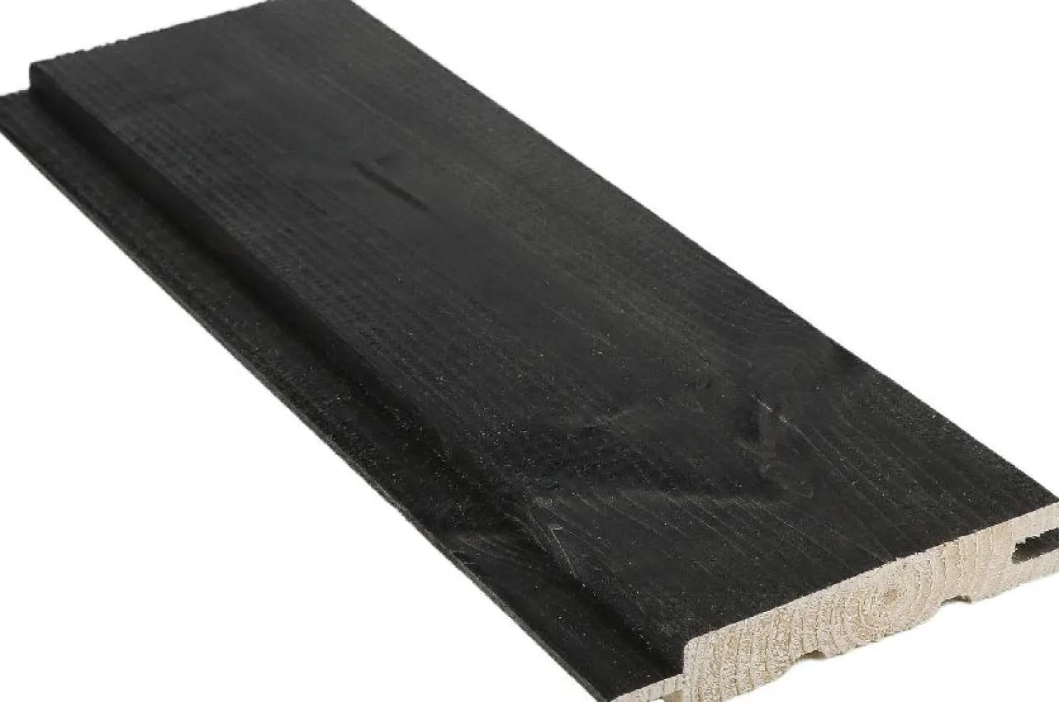 Saunapaneeli Cent STS4 15x95x2400 mm kuusi hiili saunasuoja