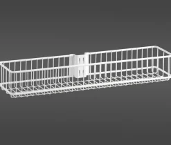 Seinäkori keskikoko Elfa Classic 435x104x70 mm valkoinen