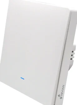 Seinäkytkin valoille Celetron Nivian Smart, 1-osainen, TUYA Smartlife Wifi/Wlan
