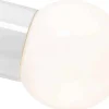 Seinävalaisin Ifö Electric Classic Glob Ø150mm opaalilasi valkoinen vino IP54