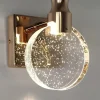 Seinävalaisin Linento Lighting BRZ-343405, ø17cm, IP20, 4000K, kulta