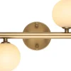 Seinävalaisin Linento Lighting Domino 2-osainen kulta