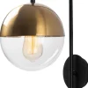 Seinävalaisin Linento Lighting Bastos messinki