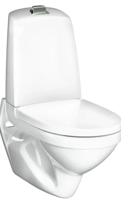 Seinä-WC-istuin Gustavsberg Nautic, 1522 -ulkoisella säiliöllä, Hygienic Flush