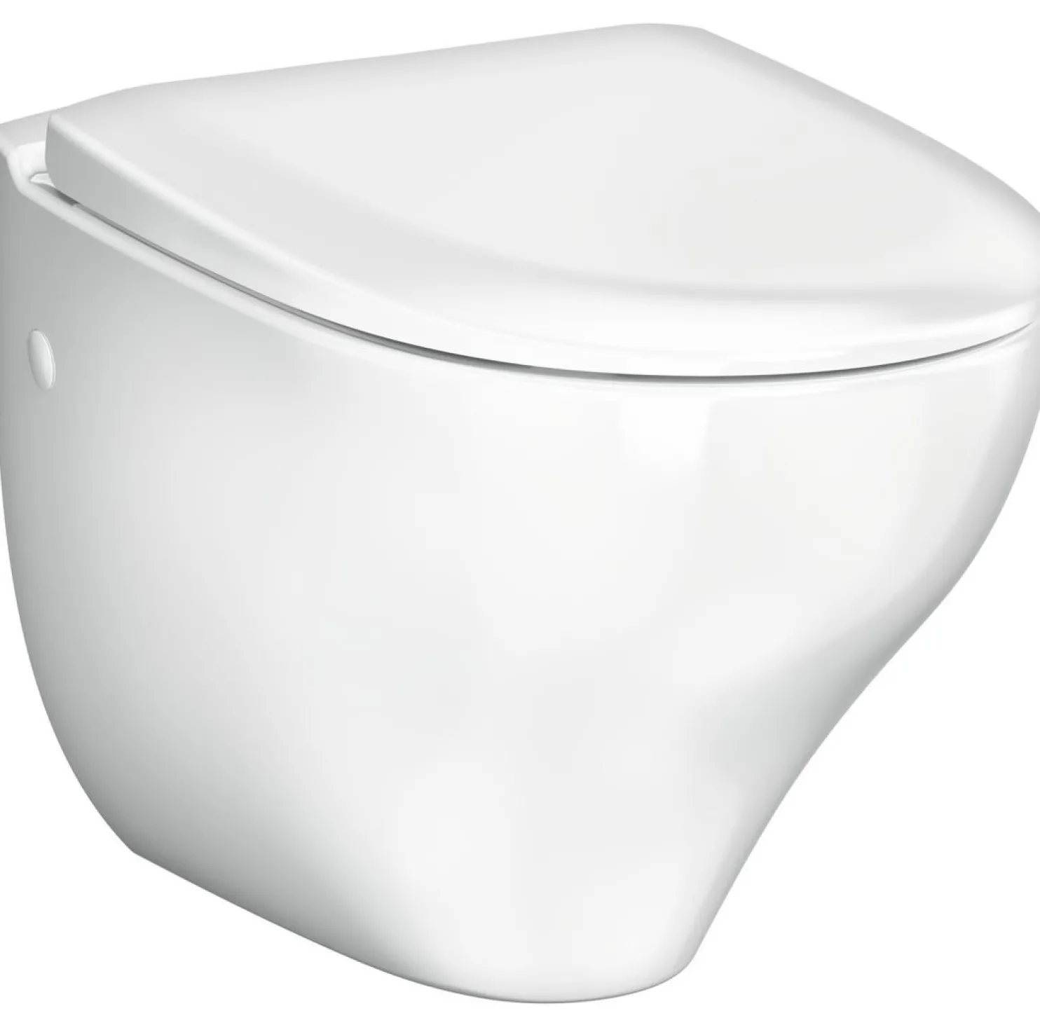Seinä-WC-istuin Gustavsberg Nautic 1530, piiloasennus, Hygienic Flush, Soft Close -istuinkannella