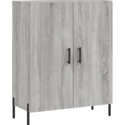Senkki harmaa Sonoma 69,5x34x90 cm tekninen puu (27738)