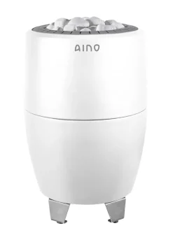 Sähkökiuas Aino-kiuas 9 kW 8-12 m³ kiinteä ohjaus Winter White