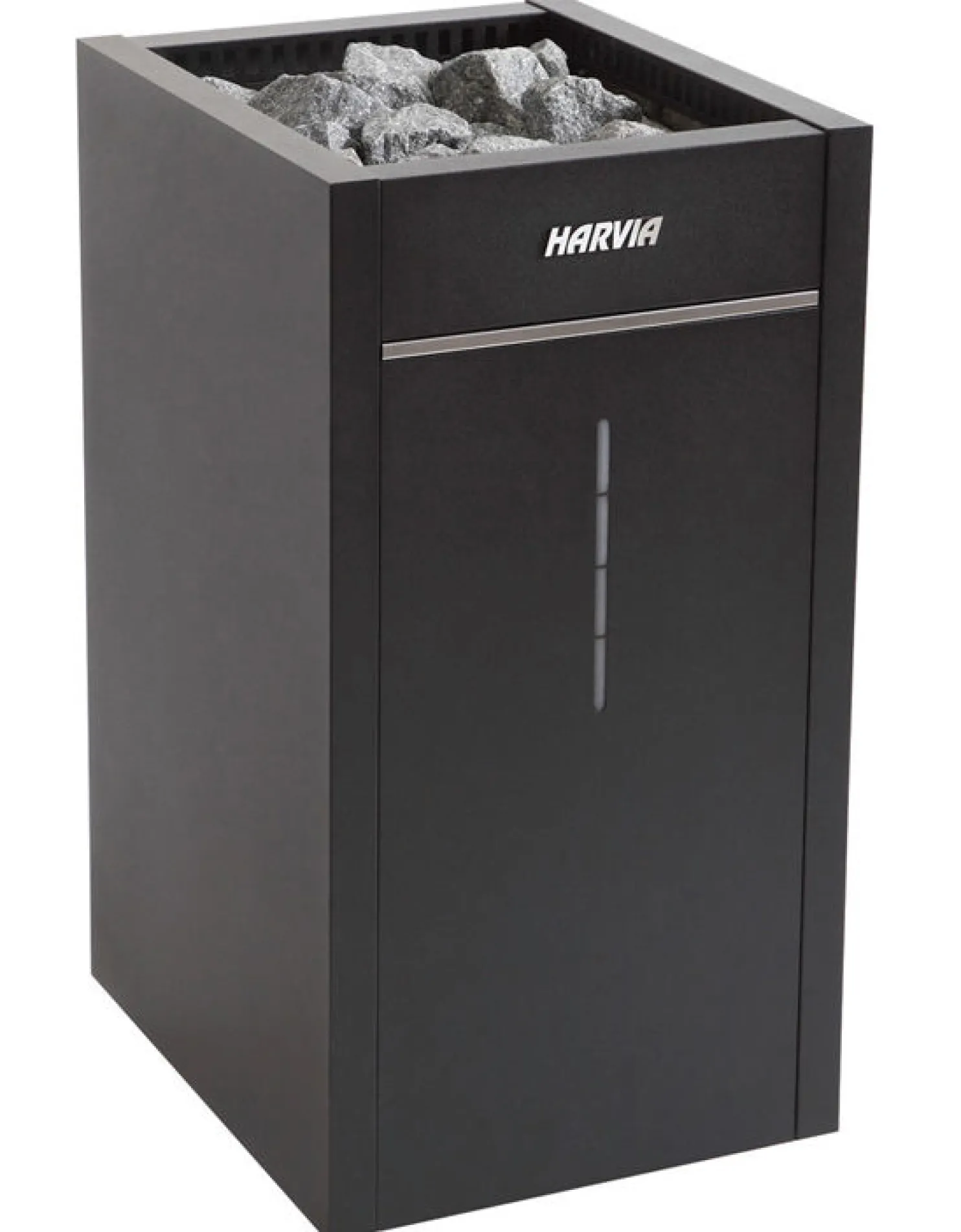 Sähkökiuas Harvia Virta Combi HL110SA 10,8 kW 9-18 m³ automaattitäyttö erillinen ohjaus musta