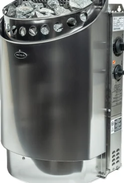 Sähkökiuas Misa Sunny, 6kW, 5-8m³, kiinteä ohjaus, eri värejä
