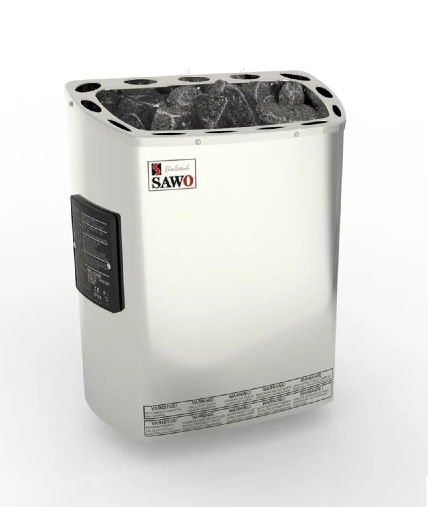 Sähkökiuas SAWO Mini 2,3 kW 1,3-2,5 m³ erillinen ohjauskeskus