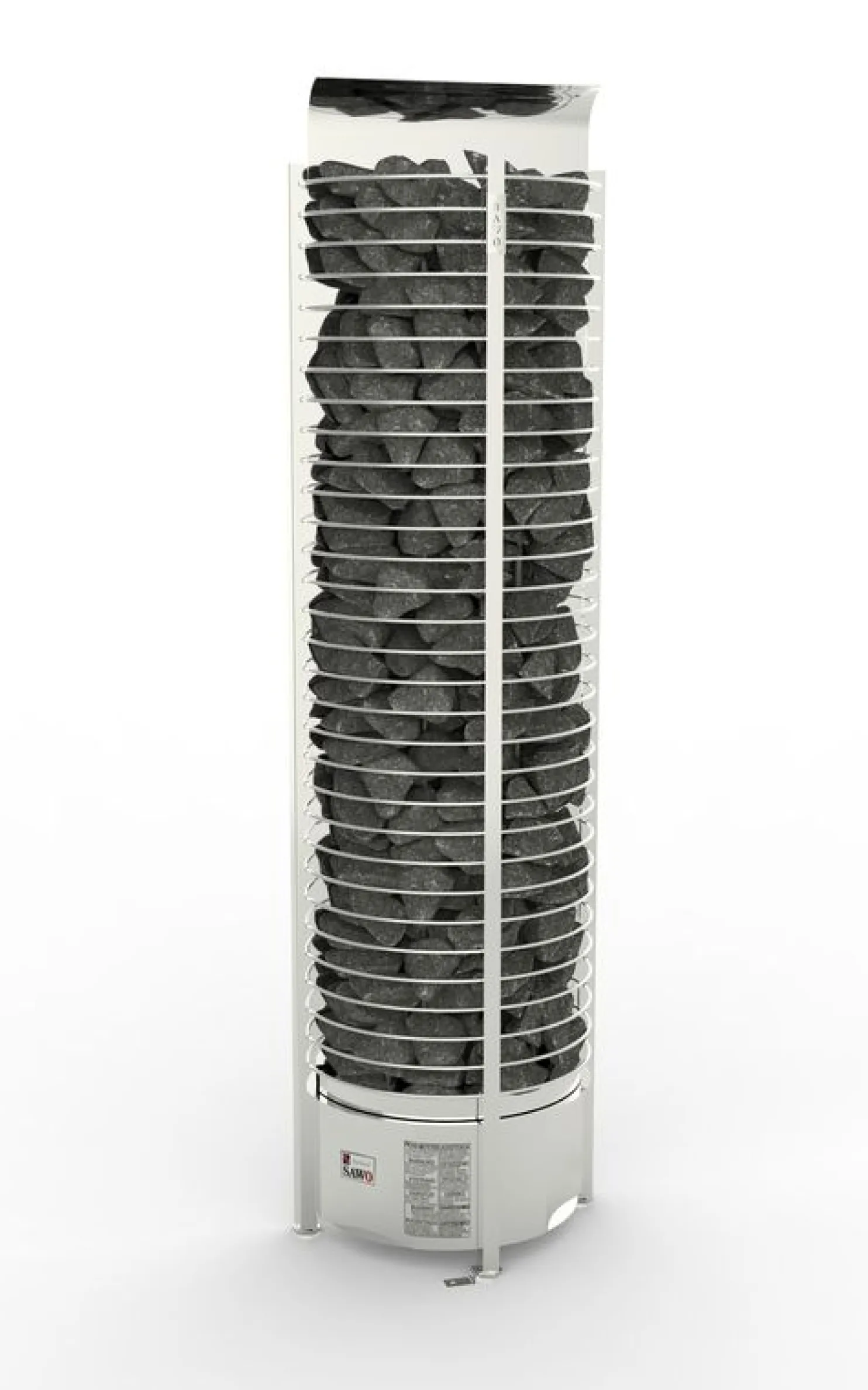 Sähkökiuas SAWO Wall Tower 3 kW 2-4 m³ erillinen ohjauskeskus