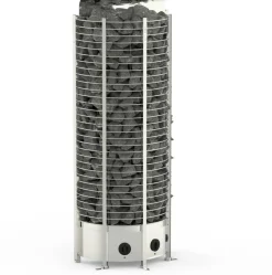 Sähkökiuas SAWO Wall Tower 8 kW 7-13 m³ kiinteä ohjauskeskus