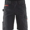 Shortsit Blåkläder 1499 musta/punainen