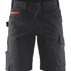 Shortsit Blåkläder 1499 musta/punainen