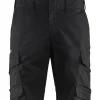 Shortsit Blåkläder 1446 Stretch musta/tummanharmaa