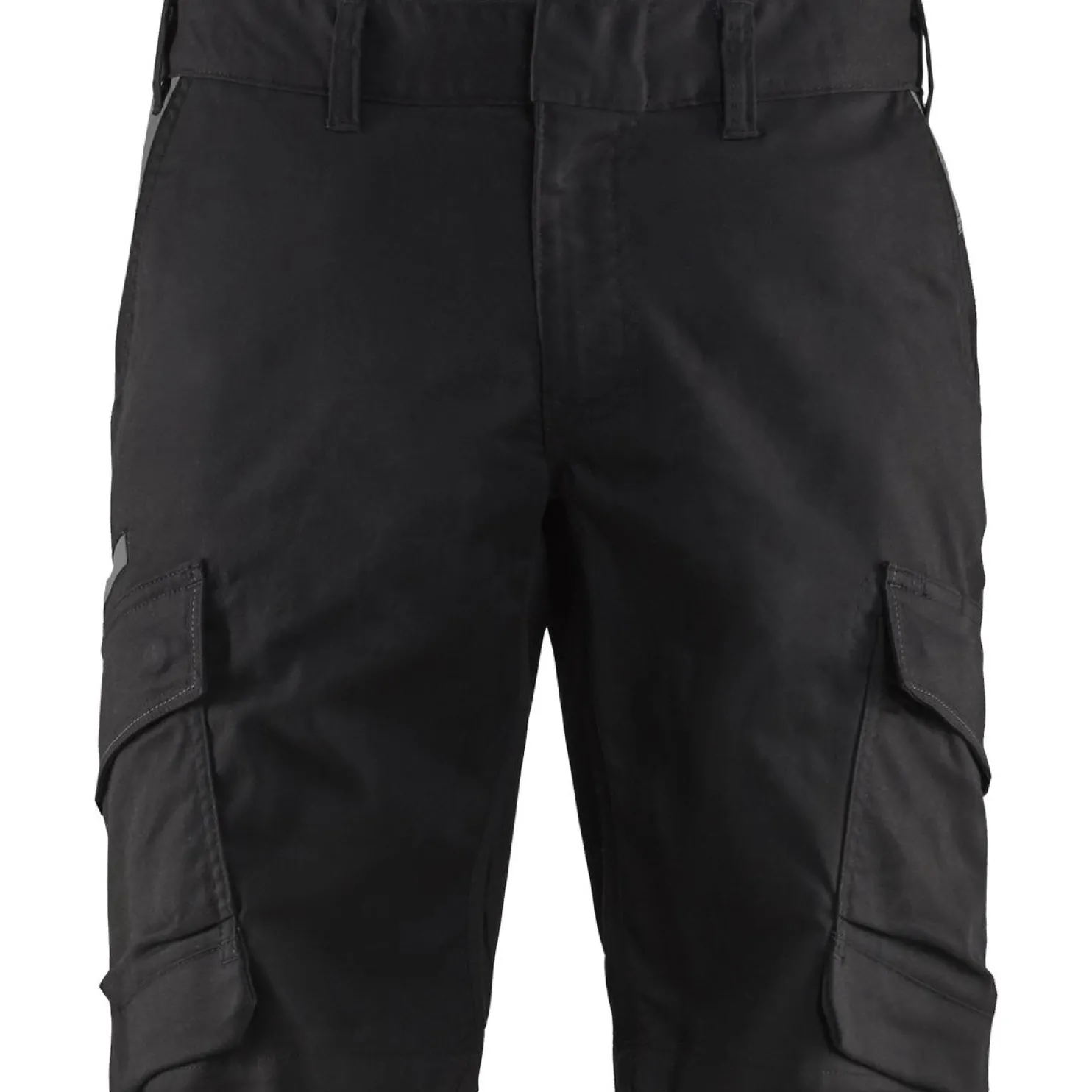 Shortsit Blåkläder 1446 Stretch musta/tummanharmaa