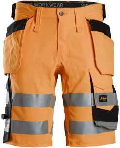 Shortsit Snickers Workwear 6135 High-Vis lk 1