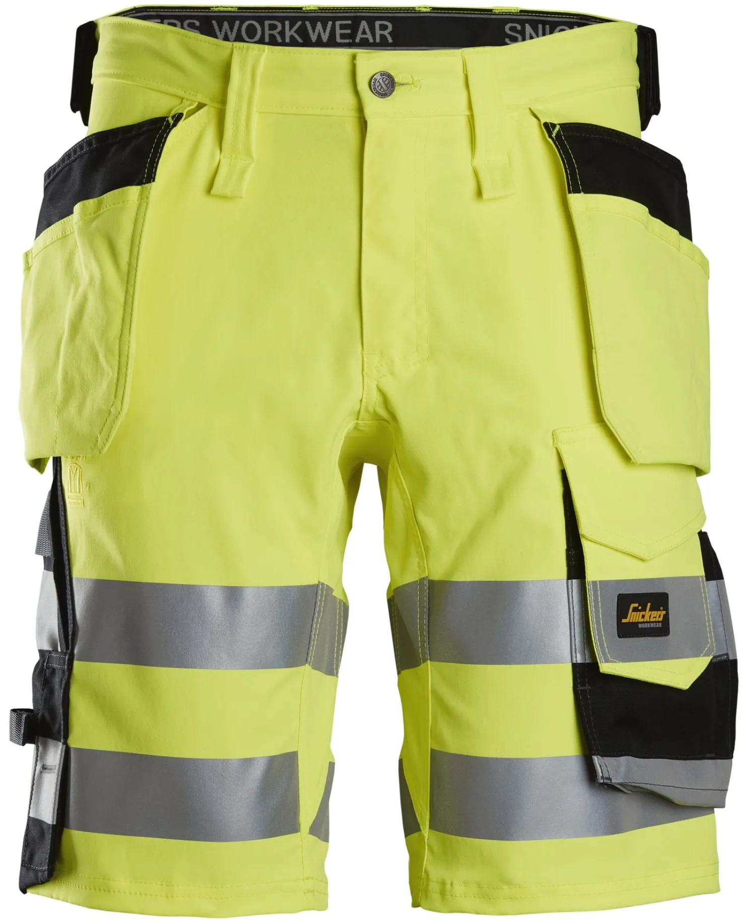 Shortsit Snickers Workwear 6135 High-Vis lk 1