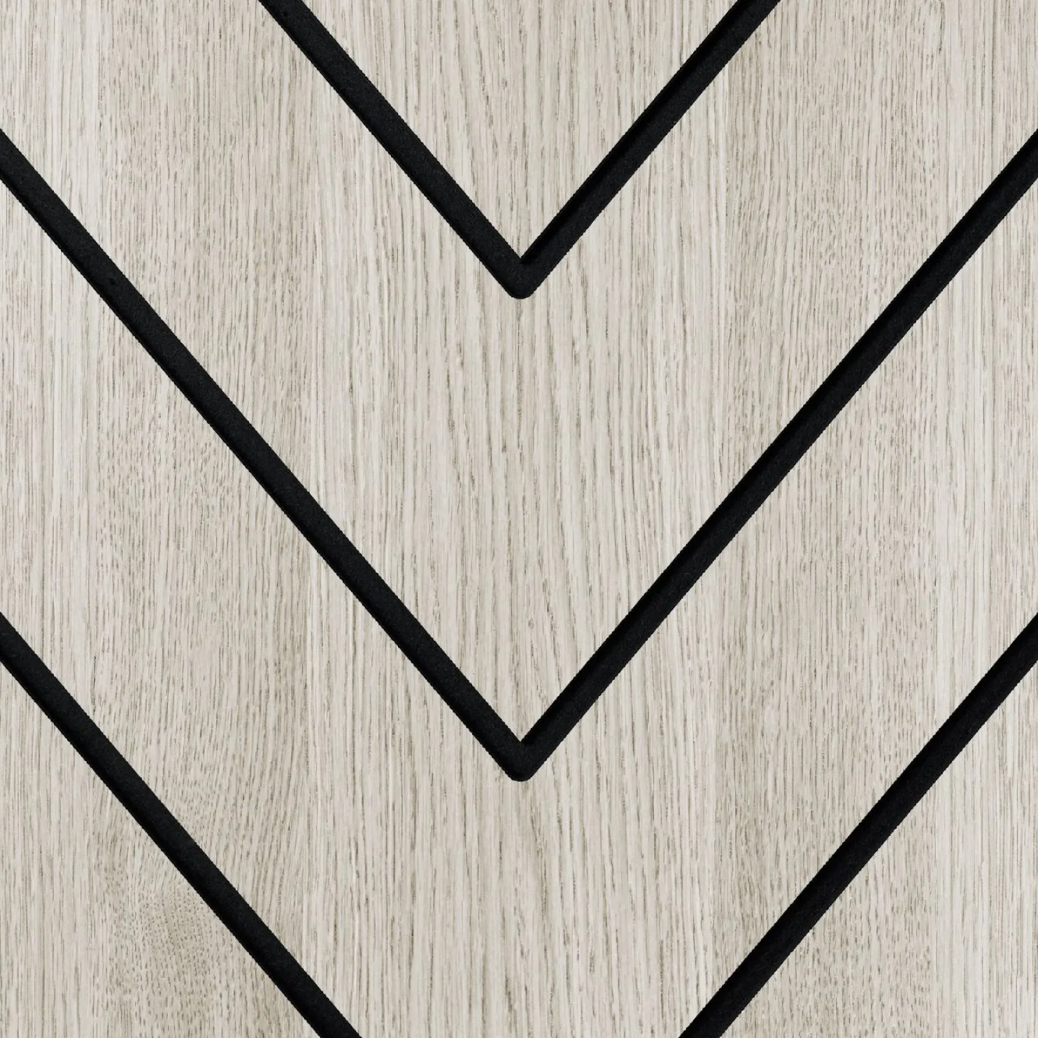 Sisustuslevy Maler Louvre Chevron, 12x616x616mm, mdf, ympäripontattu, eri värejä