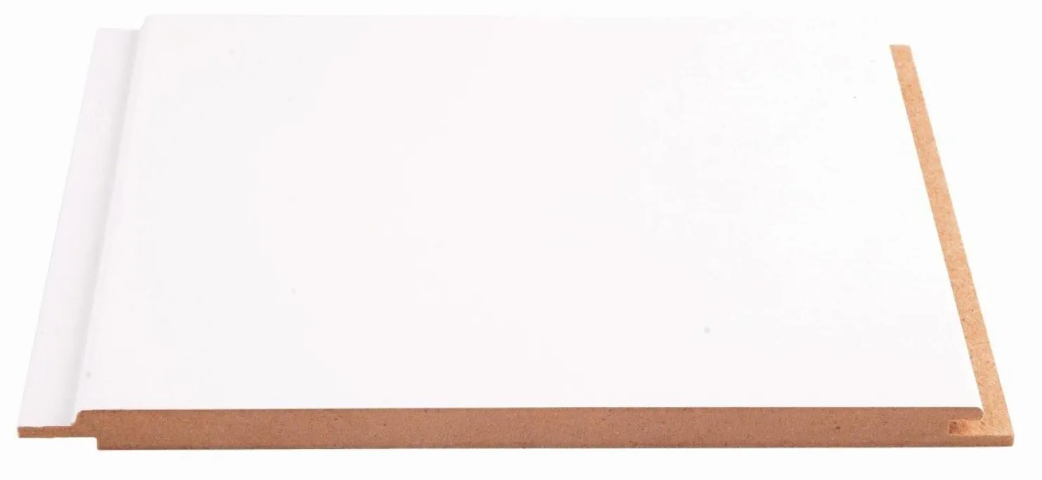 Sisustuspaneeli Maler STP-5 10x195x2070mm MDF ympäripontattu valkoinen