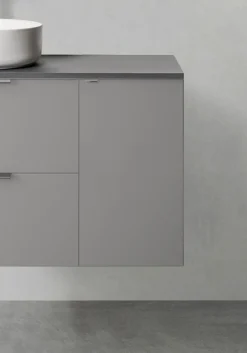 Sivumoduuli Hafa Shape 300 push open harmaa