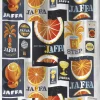 Sivuverho Vallila Juhlajaffa, monivärinen, 140x250 cm