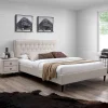 Sängynrunko Home4You Emilia 160x200cm, beige