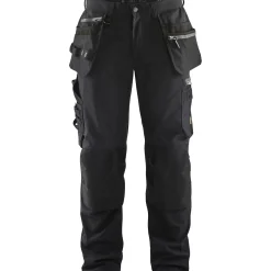 Softshell-riipputaskuhousut Blåkläder 1805 musta