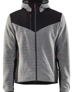 Softshell-takki Blåkläder 5940 harmaameleerattu/musta