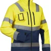 Softshelltakki Blåkläder Highvis 4900 keltainen/mariininsininen