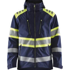 Softshell-takki Blåkläder 4494 Highvis mariininsininen/huomioväri