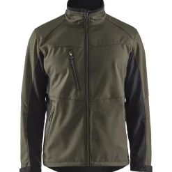 Softshell-takki Blåkläder 4950 oliivinvihreä/musta