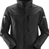 Softshell-takki Snickers Workwear AllroundWork 1200 musta