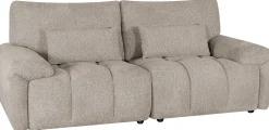Sohva Home4You BARBARA 2,5-istuttava, vaaleanruskea