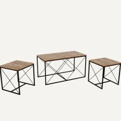 Sohvapöytäsetti Linento Furniture Defne, eri värejä