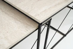 Sohvapöytäsetti Linento Furniture Defne, eri värejä