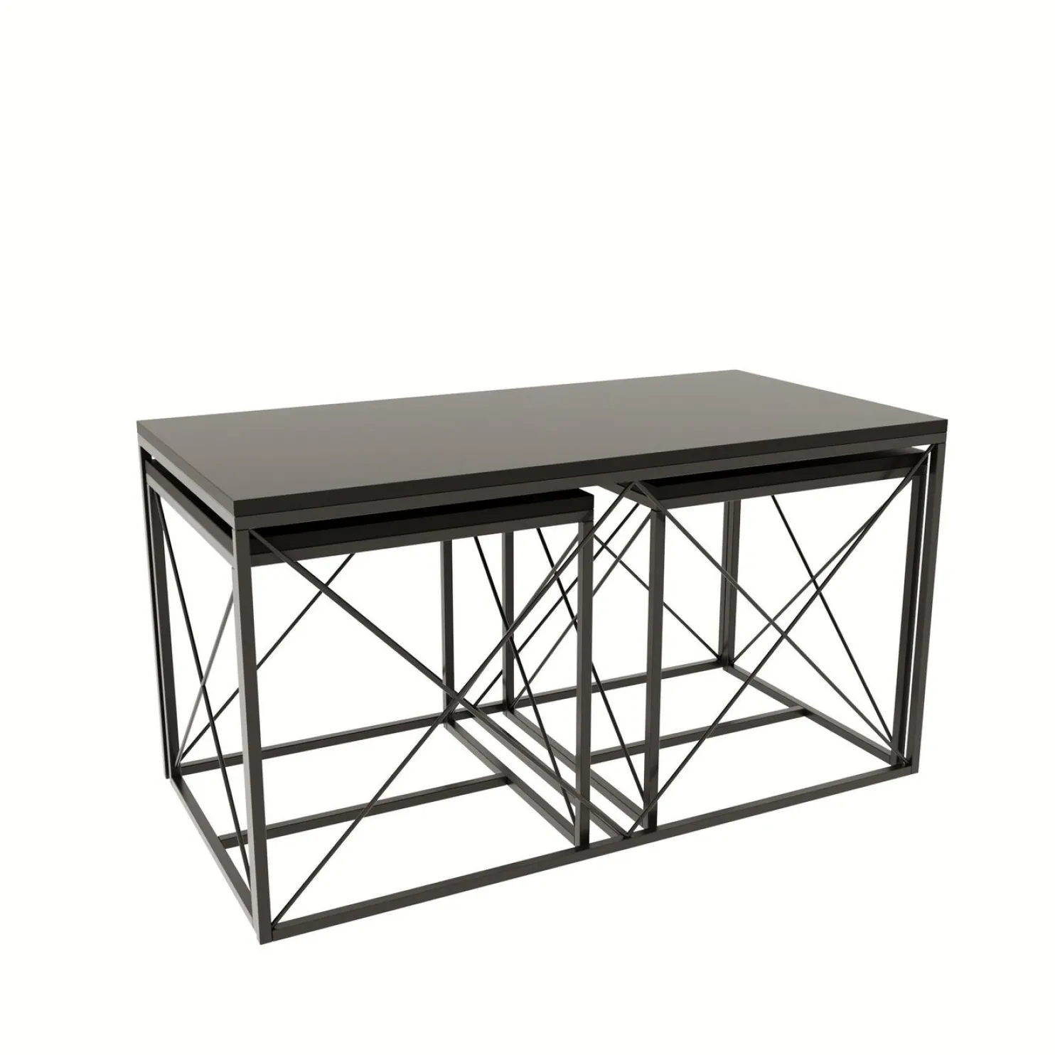 Sohvapöytäsetti Linento Furniture Defne, eri värejä