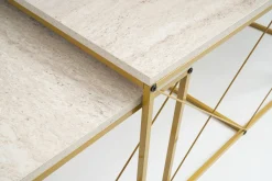 Sohvapöytäsetti Linento Furniture Defne, eri värejä