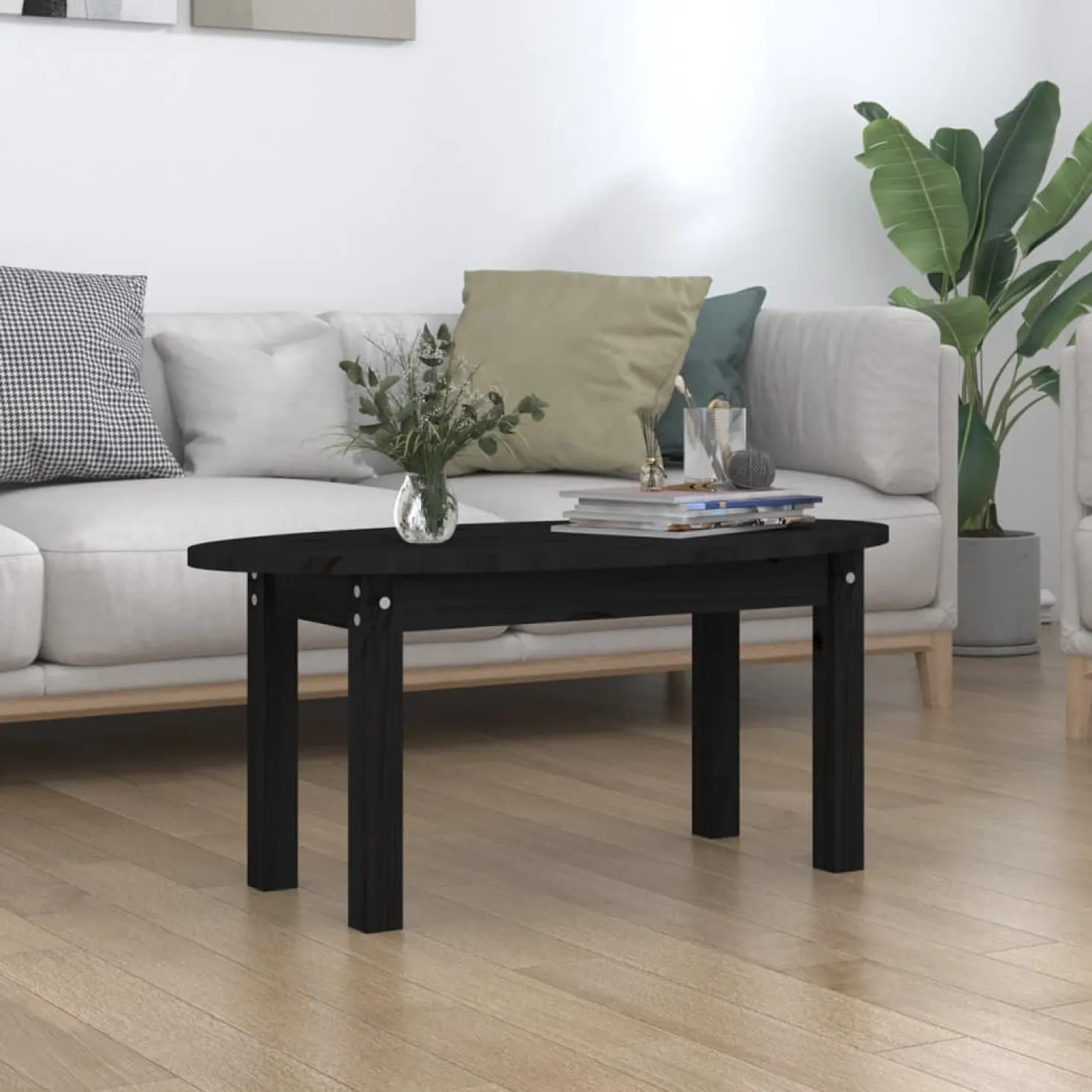 Sohvapöytä 80-110x40-55x35-45cm, mänty, eri kokoja ja värejä