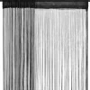 String-verhot 2 kpl 140x250 cm musta