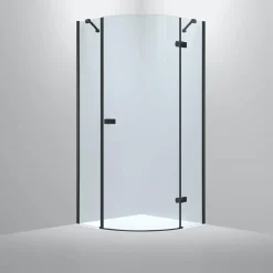 Suihkunurkka Bathlife Diskret 1000x1000 mm oikea musta